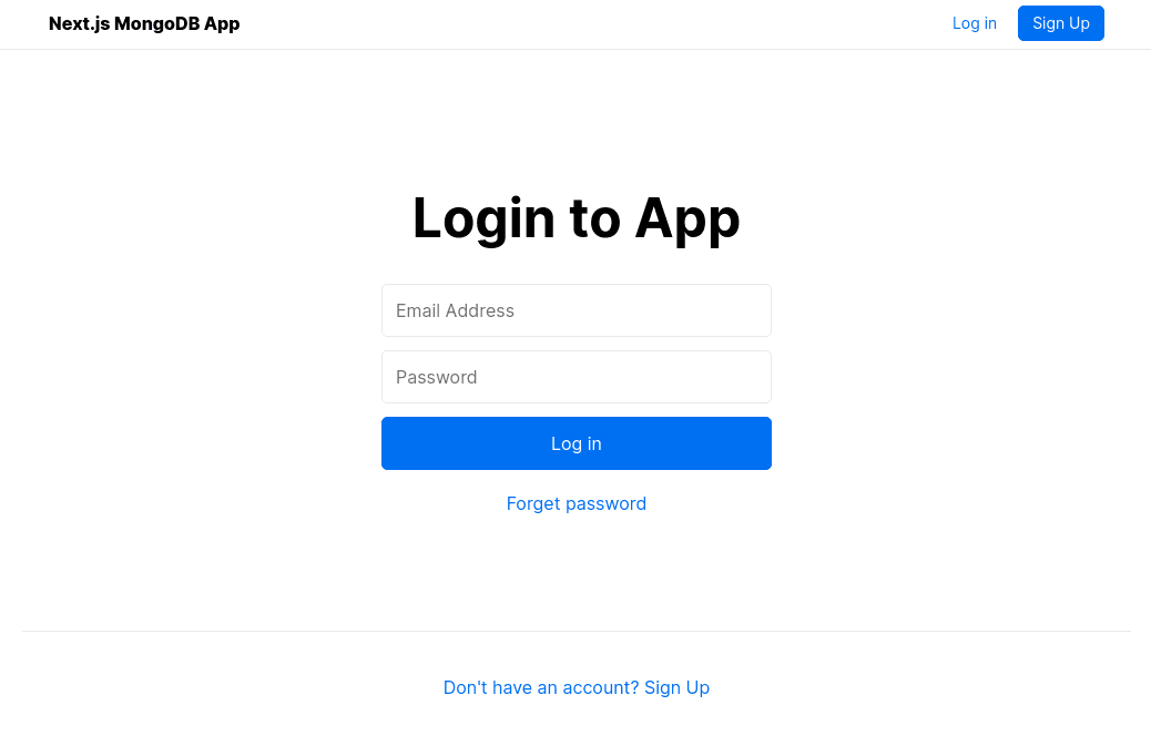 Login Page